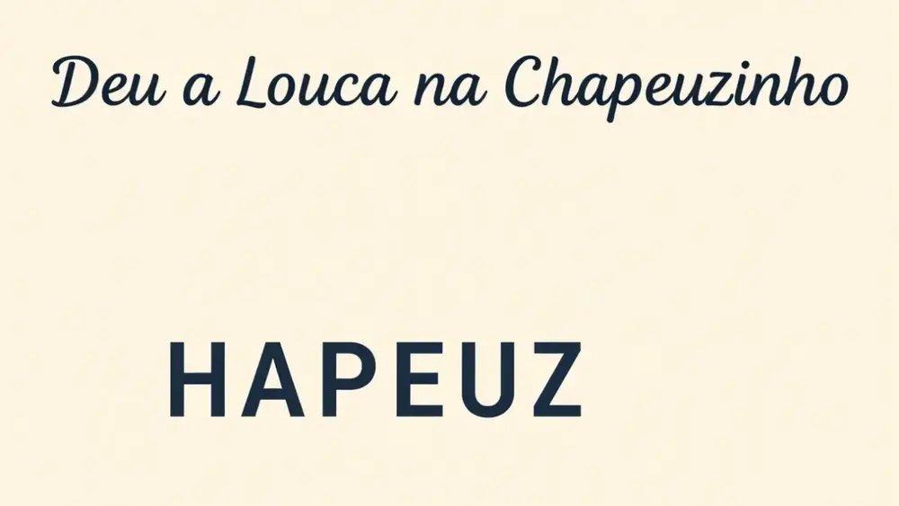 Deu a Louca na Chapeuzinho: resumo sem spoilers, bem direto