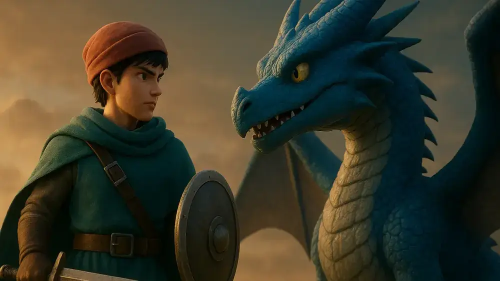 Dragon Quest Your Story Toei Animation videogame CGI animação