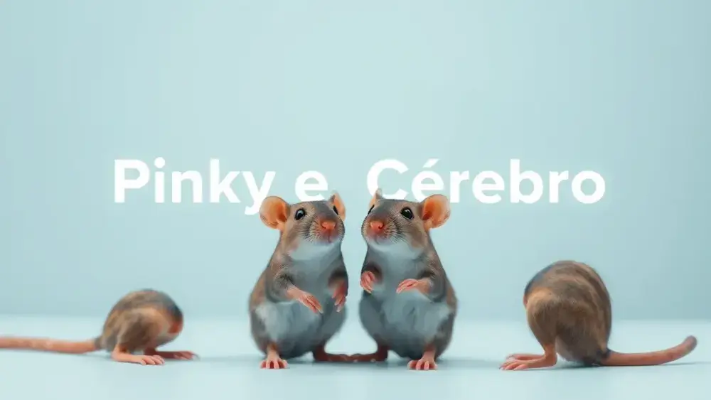 Pinky e Cérebro: Gênios ratos e o plano de dominar o mundo